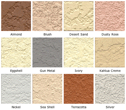 Increte Color Chart